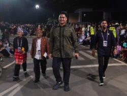 Menpora Dito Dampingi Presiden Jokowi Hadiri Peresmian Renovasi TMII