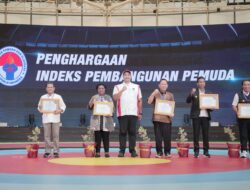 Launching IPP Pada Acara Rakornas Pemuda dan Olahraga 2023, Menpora Dito Beri Penghargaan Kepada Provinsi dengan IPP Tertinggi