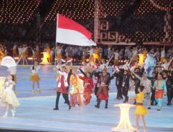 Kontingen Indonesia Usung Keberagaman Budaya Bhineka Tunggal Ika Pada Pembukaan Asian Games 2022 Hangzhou