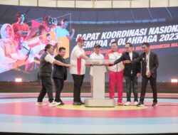 Wakili Presiden Joko Widodo, Menko PMK Buka Rakornas Pemuda dan Olahraga 2023 di Jakarta International Velodrome