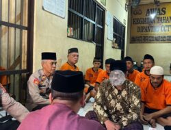 Mengharukan Kisah Seorang Pria berstatus Tahanan di Polres Majalengka menjadi Mualaf