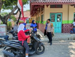 Bhabinkamtibmas Sambangi Ibu-Ibu di Desa Leuwiseeng dan Sosialisasikan Pencegahan TPPO