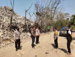 Rentan Terjadi Kebakaran, Polisi Kontrol Tempat Pembuangan Akhir Sampah