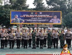 OPERASI ZEBRA LODAYA PANGDAM III/SILIWANGI BERSAMA DENGAN KAPOLDA JAWA BARAT PIMPIN APEL GELAR PASUKAN