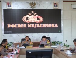 Kapolres Majalengka Memimpin Rapat Persiapan Pengamanan KTT ASEAN di Bandara Kertajati