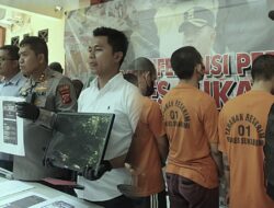Polres Sukabumi Berhasil Ringkus Empat Tersangka Perjudian Online Slot