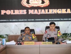 Kapolres Majalengka Ikuti Rakernis TA 2023 Secara Virtual untuk Mewujudkan Sinergi Harkamtibmas dalam Pengamanan Pemilu 2024
