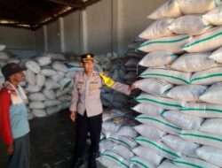 Kapolsek Jatiwangi Sambang Penggilingan Padi, Sampaikan Imbauan Kamtibmas