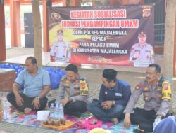 Kapolres Majalengka Sosialisasi Inovasi Pendampingan UMKM untuk Perkuat Ekonomi Pelaku UMKM di Kabupaten Majalengka