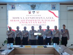 Kapolres Majalengka Tutup Latihan Sekolah Inspektur Polisi Angkatan 52