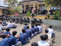Sinergitas Polsek Talaga Bersama Instansi Terkait Rajia Anak Sekolah untuk Meningkatkan Disiplin