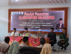 Kapolres Majalengka Memperkuat Hubungan dengan Pondok Pesantren Al – Quraniyah dalam Program Jum’at Curhat
