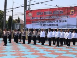 Upacara Sertijab Pejabat di Polres Majalengka: Peningkatan Kinerja dan Penyegaran Organisasi