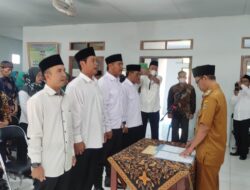 Jajaran Polsek Jatiwangi Mendukung Pelantikan Perangkat Desa Ciborelang