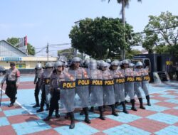 Polres Majalengka Tingkatkan Kemampuan Anggota Sat Samapta Melalui Latihan Dalmas