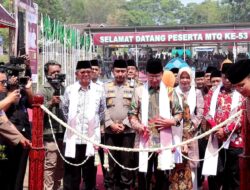 Kapolres Majalengka Hadiri Pembukaan MTQ ke-53 dan Majalengka Expo 2023 di Kecamatan Sindangwangi