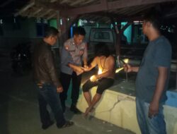 Polsek Ligung Berhasil Mengamankan Warga yang Sering Ngamuk di Blok Muara Tua