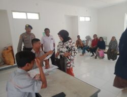 Ps. Panit Samapta lll Polsek Cikijing Monitoring Penyaluran BPNT Dan PKH