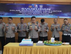 Satlantas Polres Majalengka Memperingati Hari Lalu Lintas Bhayangkara Ke-68