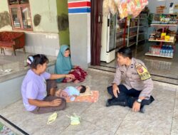 Bhabinkamtibmas Polsek Jatitujuh Lakukan Patroli Sambang untuk Meningkatkan Pelayanan dan Keamanan Warga