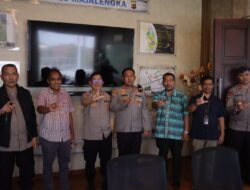 Kapolres Majalengka Terima Kunjungan Kombes Pol Ari Rachman, Auditor Kepolisian Madya Itwasda Polda Jabar