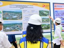 Tinjau Pembangunan Istana Presiden di IKN, Presiden: Masih Sesuai Target
