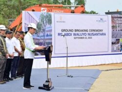 Presiden Jokowi Groundbreaking Pembangunan Rumah Sakit Pertama di IKN