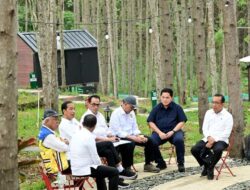 Presiden Jokowi Lanjutkan Kujungan Hari ketiga di IKN