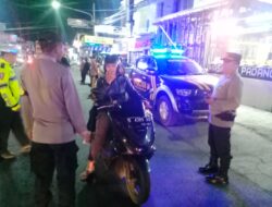 Kapolsek Cikijing Pimpin Apel Dan Pelaksanaan KRYD Gabungan Zona 5 di Wilkum Polsek Cikijing.