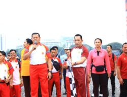 Kapolri Hadiri Rangkaian HUT TNI ke-78