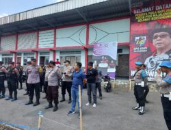 Polres Majalengka Gelar Pengamanan Turnamen Sepak Bola Piala DPD KNPI Kabupaten Majalengka