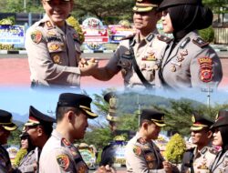 Upacara Serah Terima Jabatan Polres Sumedang Menandai Regenerasi Kepemimpinan