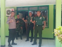Kapolsek Jatiwangi Jalin Silaturahmi Dengan Danramil 1712/Jtw