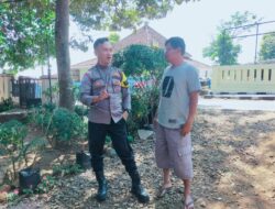 Bhabinkamtibmas Polsek Lemahsugih Sambangi Warga, Beri Imbauan Kamtibmas