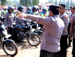 Kapolres Indramayu Menekankan !! Kesiapan Kendaraan Dinas Untuk Operasi Mantap Brata Lodaya Tahun 2023-2024