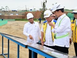 Tinjau Pembangunan Istana Presiden di IKN, Jokowi: Masih Sesuai Target