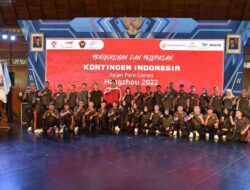Menpora Dito Kukuhkan dan Lepas Kontingen Indonesia untuk Asian Para Games 2022 Hangzhou