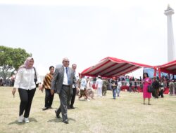 Wakili Menpora Dito, Sesmenpora Hadir di Upacara Parade dan Defile Peringatan HUT Ke-78 TNI