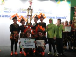 Tim Senam Kreasi Asal Karangasem Bali Juara LNSK 2023