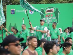 Wakili Presiden Jokowi, Menpora Dito Lepas 13 Ribu Peserta Lari MILO Activ Indonesia Race