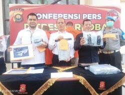 Dua Kurir Asal Aceh di Ringkus Ditresnarkoba Polda Jambi Bawa 7.039 gram Narkoba Jenis Shabu.
