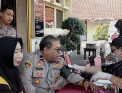 Peringati HUT Humas Ke-72, Polres Cirebon Kota Laksanakan Donor Darah