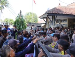 Polres Majalengka Polda Jabar Pengamanan Aksi Unjuk Rasa ASPEK 5 Terkait Carfree Day dan TDU