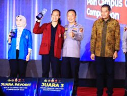 Kadiv Humas Polri Membuka Awarding Night Polri Campus Creator Competition 2023