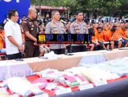 Polda Sumut Bongkar Pabrik Narkoba di Tanjung Balai, Irjen Agung Setya: Ini Dikendalikan Napi di Lapas