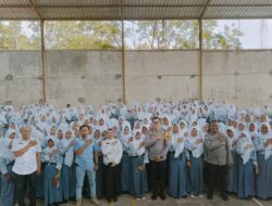 Sambangi Sekolah, Kapolsek Sukahaji Sosialisasikan Cegah Kenakalan Remaja Hingga Bahaya Narkoba