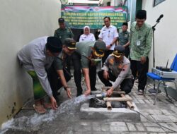 Danrem 074/WRT Kolonel Inf Ali Akhwan S.E. resmikan Sumur Bor di Ponpes Daarul Hidayah, Sukoharjo