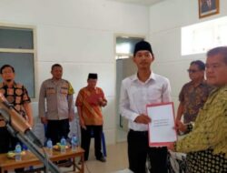 Kapolsek Jatiwangi Hadiri Pelantikan Perangkat Desa Sukaraja Wetan