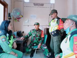 Ciptakan Wilayah Aman, Babinsa Sambangi Pos Linmas Danukusuman