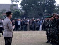 Kapolda Jabar Dan Pangdam III / SLW Melaksanakan KUNKER Dalam Rangka Panen Raya Di Kab.Subang